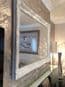 NEW French White Shabby Chic Framed Ornate Overmantle Mirror - CHOOSE YOUR SIZE